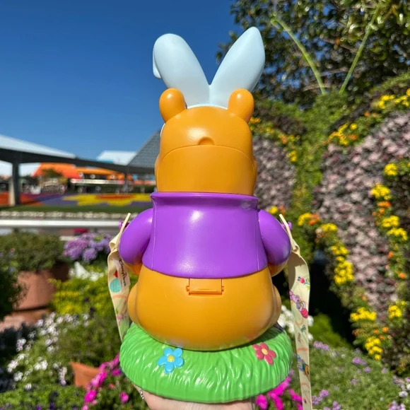 Disney Parks Easter Winnie the Pooh & Piglet Popcorn Bucket - NEW - IN HAND - Picture 4 of 6